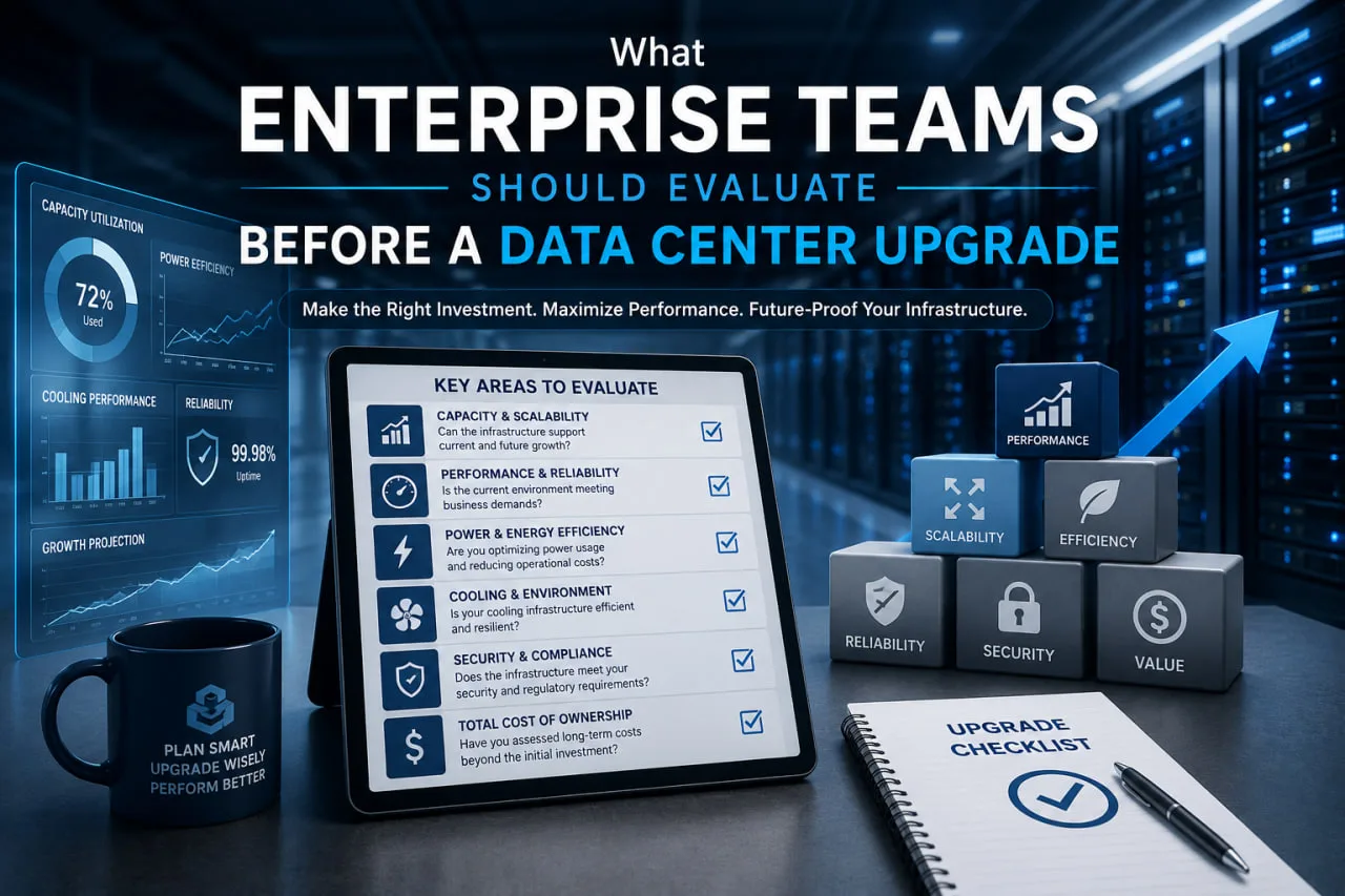 What Enterprise Teams Should Evaluate Before a Data Center Upgrade